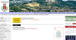 Desktop Screenshot of comune.lugagnano.pc.it